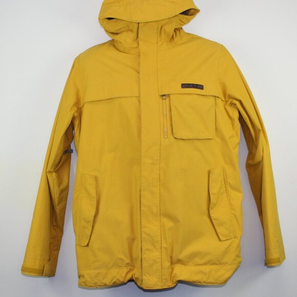 Burton Snowboard Ski Yellow Jacket Coat (M) - Picture 1 of 11